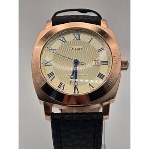 Stauer Gold Tone Watch 50476